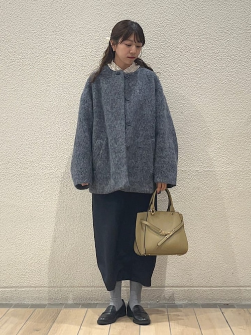 SHIPS any:〈洗濯機可能〉ダブルクロス Vネック ペプラム ワンピース SHIPS any:〈洗濯機可能〉ダブルクロス Vネック ペプラム ワンピース