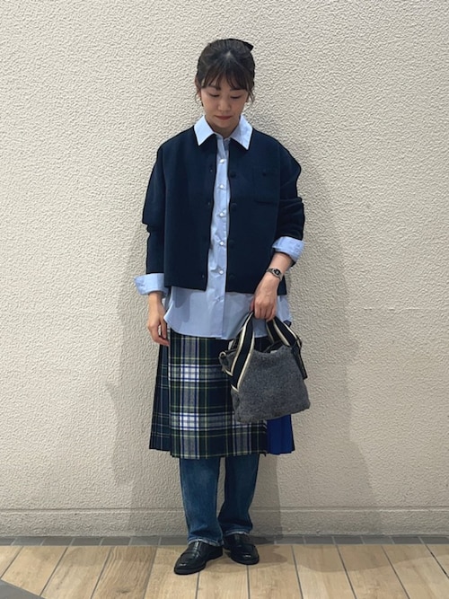 ONEIL OF DUBLIN: コンビ キルト チェック スカート 25AW（スカート
