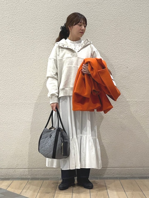 セール】bon_meur:〈洗濯機可能〉レース ビッグカラー ギャザー パフ