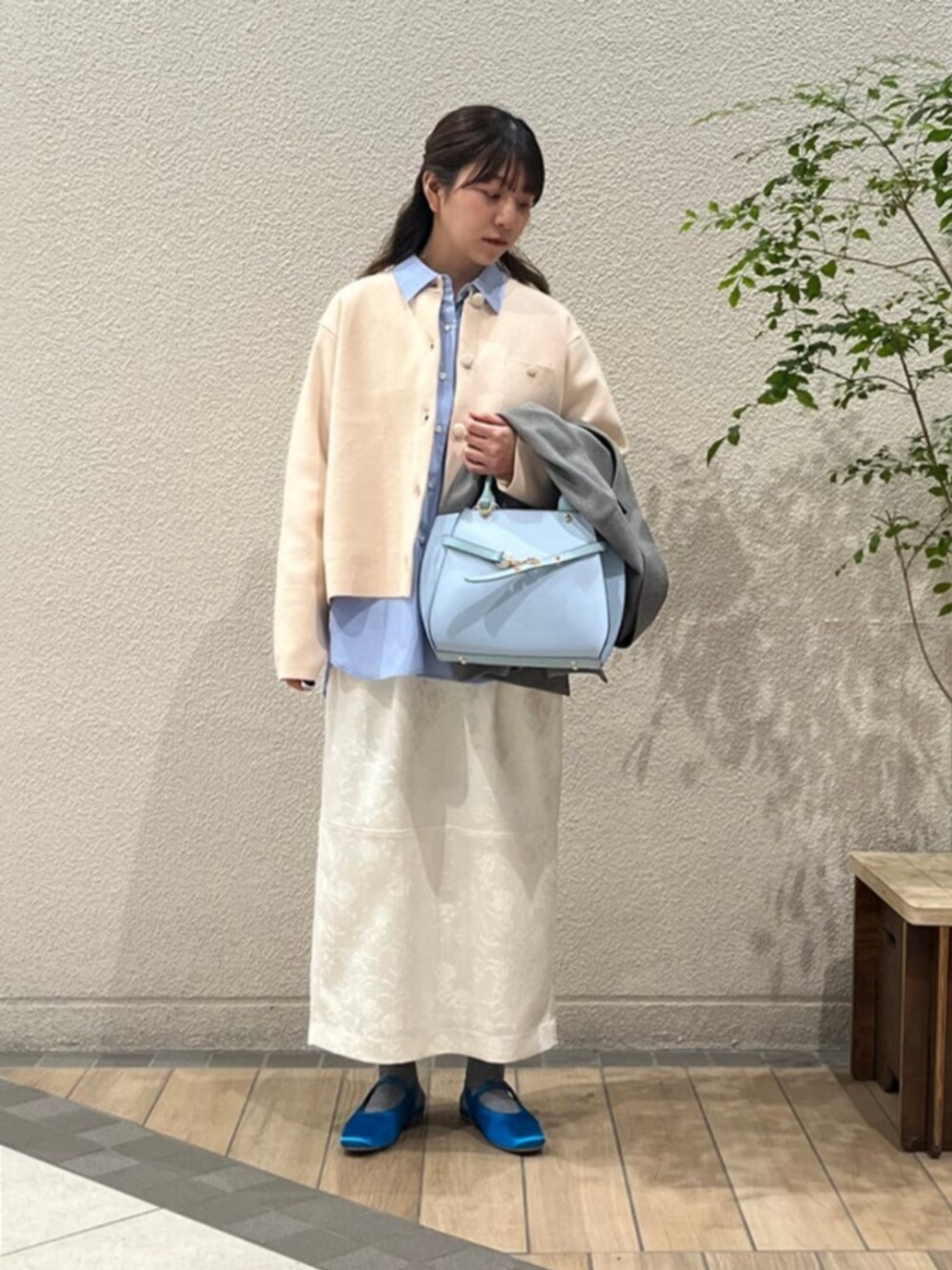 専用です！スリードッツ ミラノリブ アンゴラ ニットジャケット カーディガン 専用です！スリードッツ ミラノリブ アンゴラ ニットジャケット