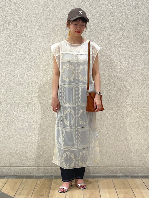 hisakanao ギャザー入り トップス CALIFORNIA HAVE A NICE TIME ! キャップ 帽子 ショートバイザー