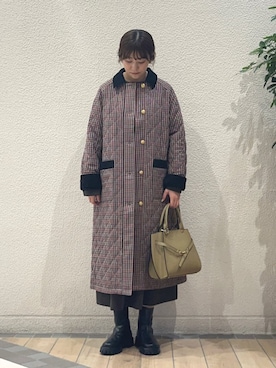 「SHIPS」｜鞠子さん（レディース・158cm）の秋コーディネート