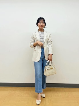 「Rie Miller（リエミラー）のアイテム」を使った、めいめい🐑さん（レディース・158cm）の春コーディネート