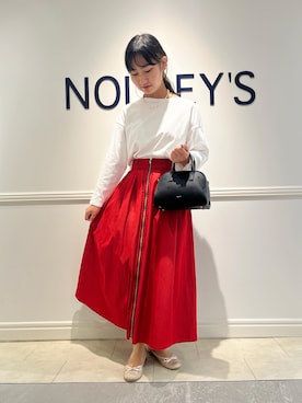 「ノーリーズ」｜めいめい🐑さん（レディース・158cm）の夏コーディネート