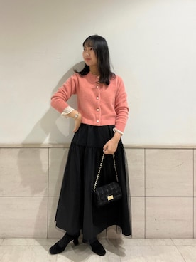 「ノーリーズ」｜めいめい🐑さん（レディース・158cm）の冬コーディネート