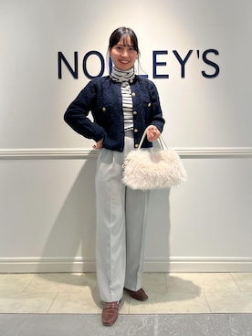 「ノーリーズ」｜めいめい🐑さん（レディース・158cm）の秋コーディネート