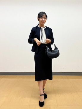 「ノーリーズ」｜めいめい🐑さん（レディース・158cm）の冬コーディネート