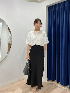 「モノートーン」｜めいめい🐑さん（レディース・158cm）の春コーディネート