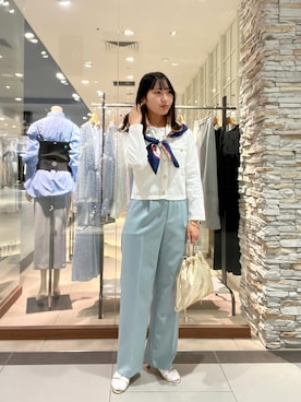 「ノーリーズ」｜めいめい🐑さん（レディース・158cm）の冬コーディネート