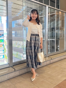 「ノーリーズ」｜めいめい🐑さん（レディース・158cm）の夏コーディネート