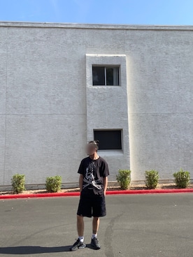 「CACTUS（カクタス）のアイテム」を使った、Kith Su Kithさん（メンズ・160cm）の夏コーディネート