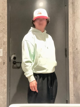 「KITH（キス）のアイテム」を使った、Kith Su Kithさん（メンズ・160cm）の冬コーディネート