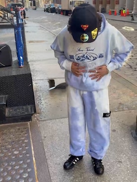 「KITH（キス）のアイテム」を使った、Kith Su Kithさん（メンズ・160cm）の冬コーディネート