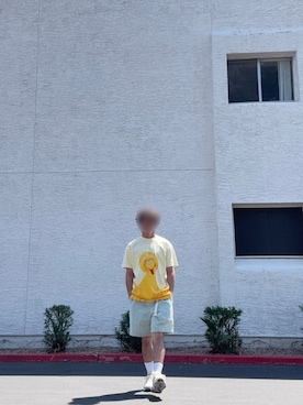 「アイテム（スニーカー）」を使った、Kith Su Kithさん（メンズ・160cm・30代）の夏コーディネート