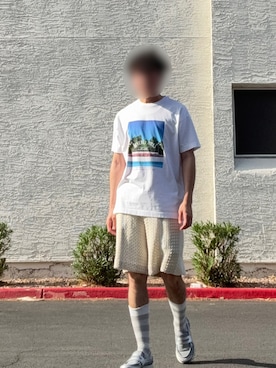 「アイテム（ローファー）」を使った、Kith Su Kithさん（メンズ・160cm・30代）の夏コーディネート