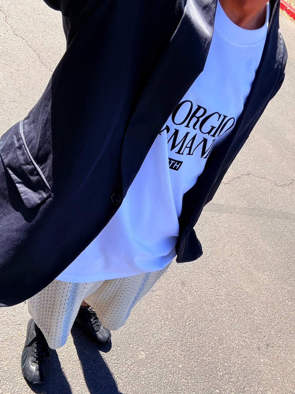 【 × Maison Margiela】コラボスーツ（ネイビー／EU50） MAISON MARGIELA(メゾンマルジェラ) 19AW 2B wool tailored