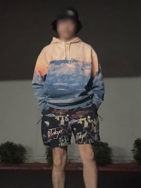 「On（オン）のアイテム」を使った、Kith Su Kithさん（メンズ・160cm）の冬コーディネート