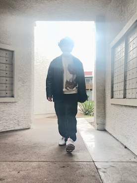 「Supreme （シュプリーム）のアイテム（ジャケット/アウター）」を使った、Kith Su Kithさん（メンズ・160cm）の冬コーディネート