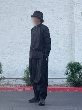 「CDG（シーディージー）のアイテム」を使った、Kith Su Kithさん（メンズ・160cm）の冬コーディネート