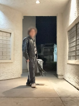 「AMIRI（アミリ）のアイテム」を使った、Kith Su Kithさん（メンズ・160cm）の冬コーディネート