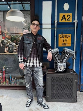 SAM LINさん（メンズ・170cm・30代）の秋コーディネート