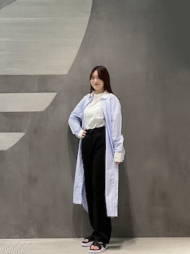「レディース」｜「アイテム（ワンピース/ドレス）」を使った、YNさん（レディース・160cm）の春コーディネート