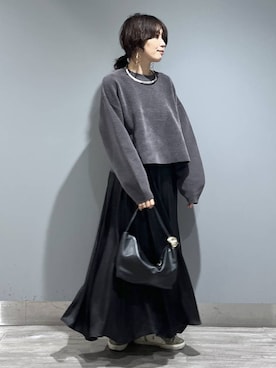 「SNAP_apart by lowrys」｜Aoさん（レディース・161cm）の秋コーディネート