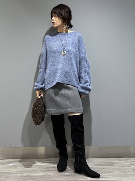 「SNAP_apart by lowrys」｜Aoさん（レディース・161cm）の秋コーディネート