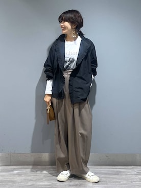 Aoさん（レディース・161cm）の秋コーディネート