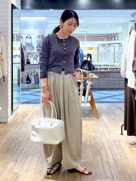 「apart by lowrys」｜Aoさん（レディース・161cm）の春コーディネート