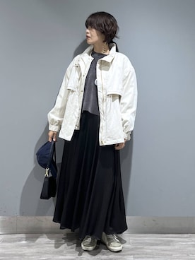 「SNAP_apart by lowrys」｜Aoさん（レディース・161cm）の秋コーディネート