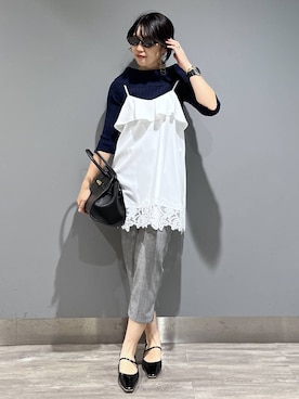 Aoさん(レディース・161cm)の春コーディネート