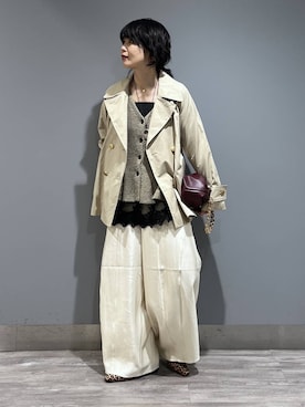 Aoさん（レディース・161cm）の春コーディネート