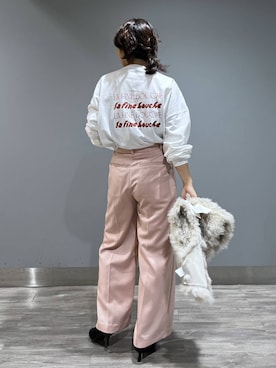 「アイテム（ベスト）」を使った、Aoさん（レディース・161cm・30代）の秋コーディネート