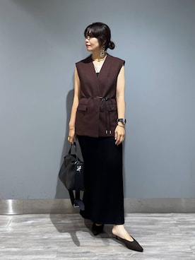 「A part by（アパートバイ）のアイテム」を使った、Aoさん（レディース・161cm）の秋コーディネート