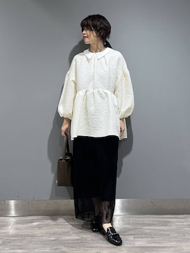 Aoさん（レディース・161cm）の冬コーディネート