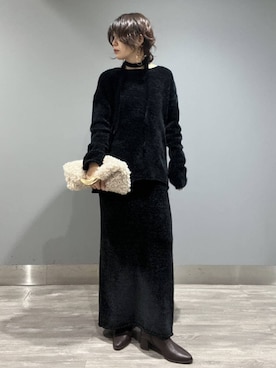 「SNAP_apart by lowrys」｜「アイテム（ジャケット/アウター）」を使った、Aoさん（レディース・161cm）の秋コーディネート