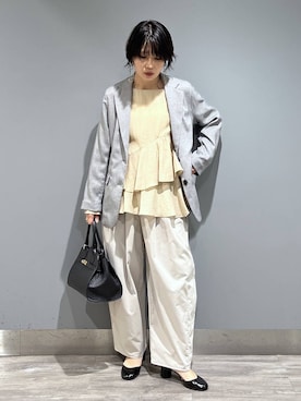 Aoさん（レディース・161cm）の春コーディネート