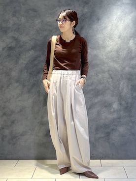 Aoさん(レディース・161cm)の冬コーディネート