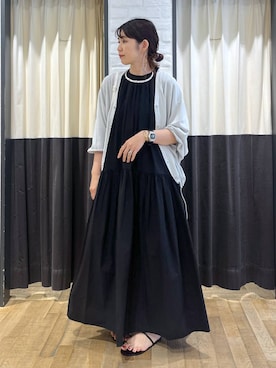 「A part by（アパートバイ）のアイテム（ワンピース/ドレス）」を使った、Aoさん（レディース・161cm）の夏コーディネート