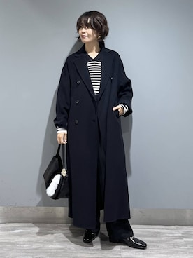 「アイテム（財布/小物）」を使った、Aoさん（レディース・161cm・30代）の秋コーディネート