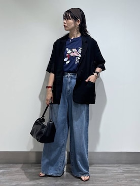 Aoさん(レディース・161cm)の夏コーディネート