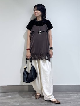 Aoさん(レディース・161cm)の夏コーディネート