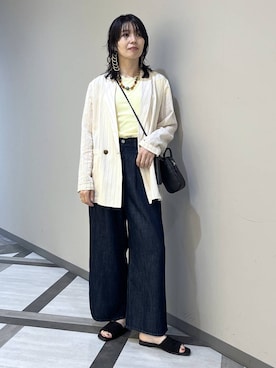 Aoさん(レディース・161cm)の夏コーディネート