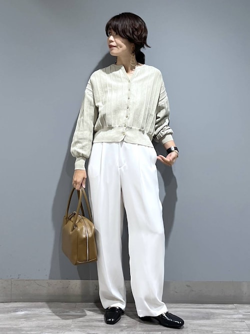 アイレットアミショートカーディガン（カーディガン/ボレロ）｜A part