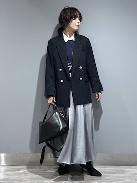 「A part by（アパートバイ）のアイテム」を使った、Aoさん（レディース・161cm）の秋コーディネート