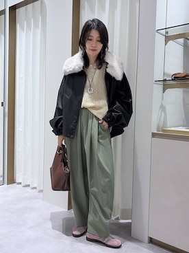 Aoさん(レディース・161cm)の秋コーディネート