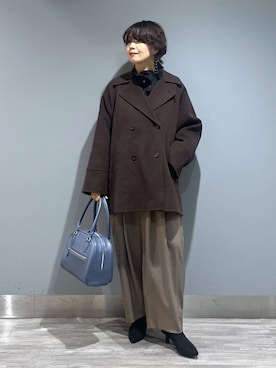 「SNAP_apart by lowrys」｜Aoさん（レディース・161cm）の秋コーディネート