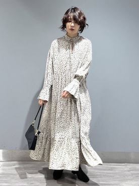 「SNAP_apart by lowrys」｜Aoさん（レディース・161cm）の秋コーディネート