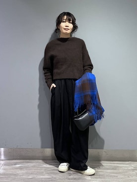 Aoさん(レディース・161cm)の冬コーディネート